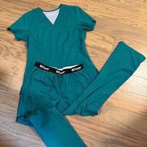 Grey's Anatomy Green Scrub set